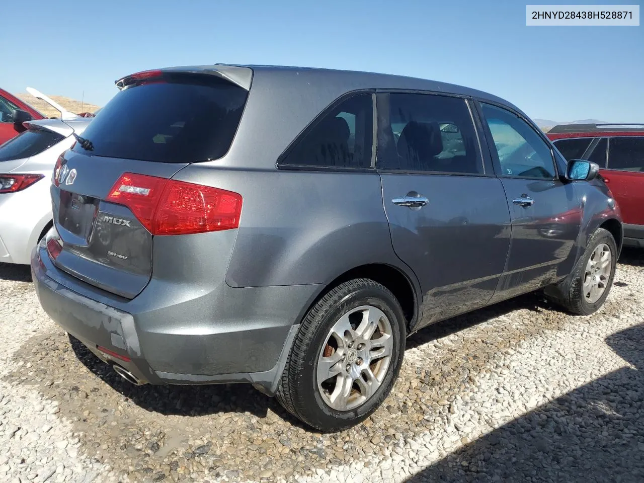 2008 Acura Mdx Technology VIN: 2HNYD28438H528871 Lot: 74046004