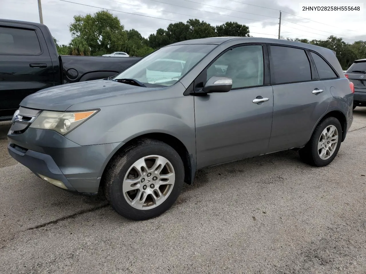 2008 Acura Mdx VIN: 2HNYD28258H555648 Lot: 74808184