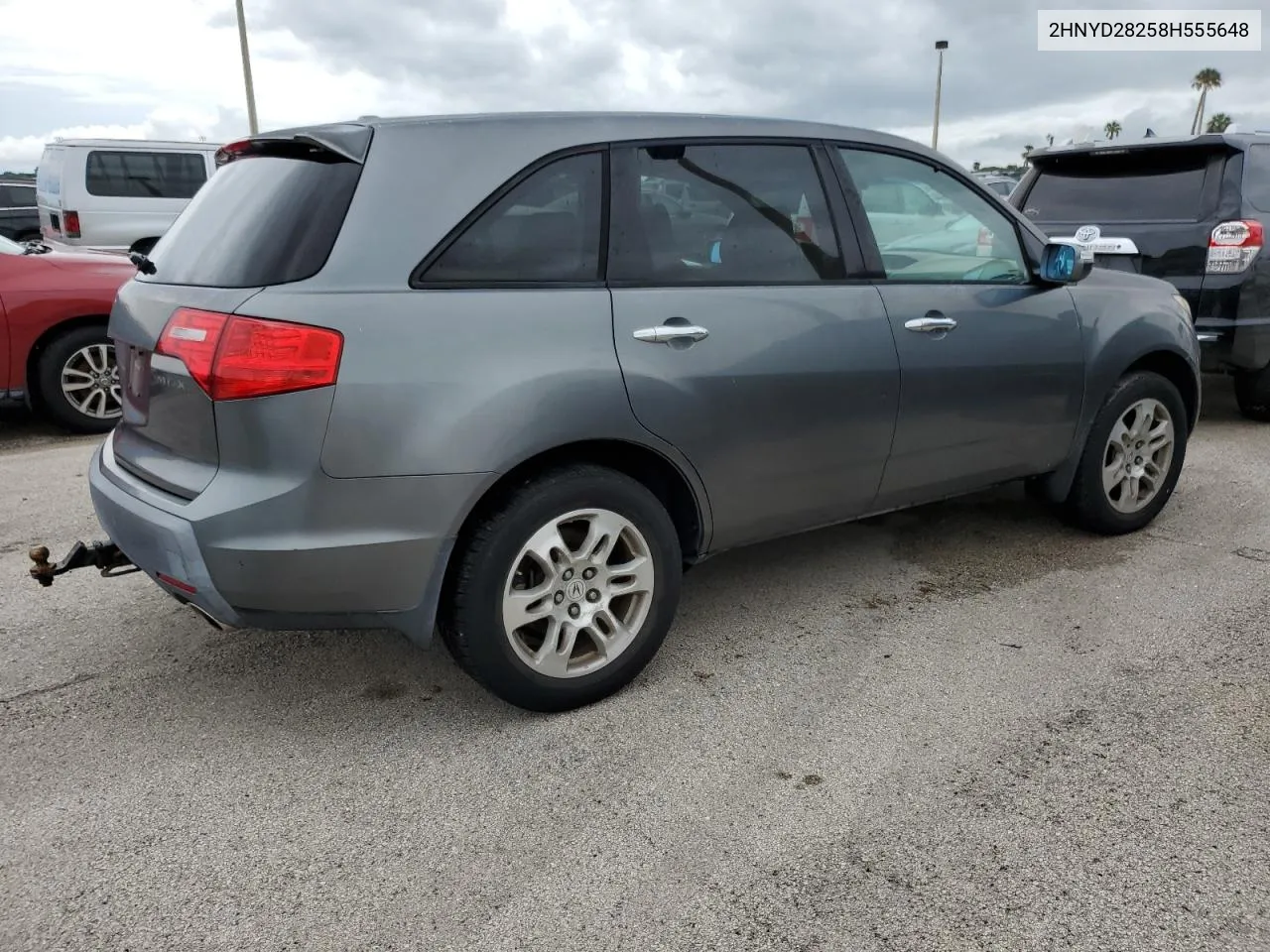 2008 Acura Mdx VIN: 2HNYD28258H555648 Lot: 74808184