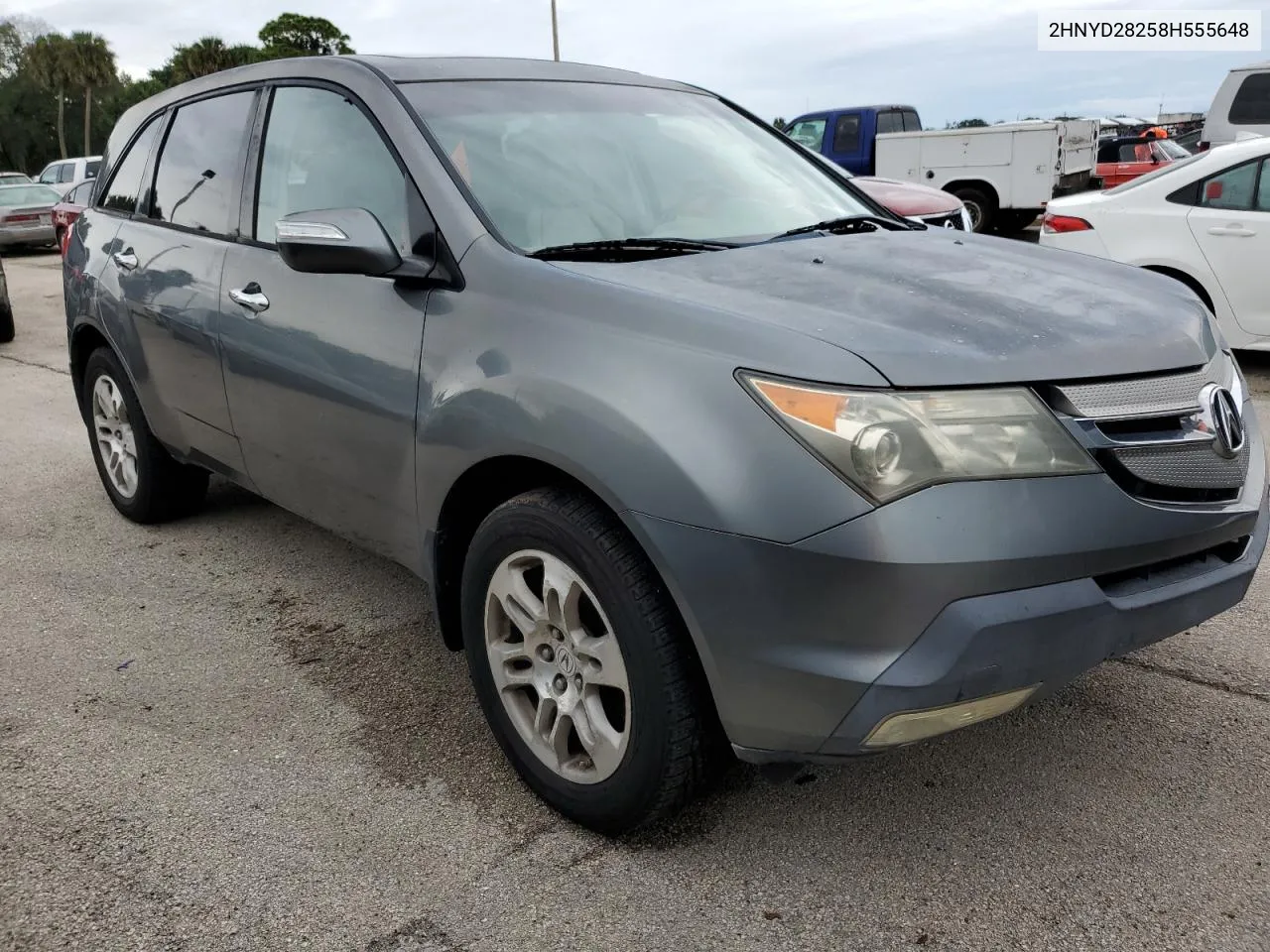 2008 Acura Mdx VIN: 2HNYD28258H555648 Lot: 74808184