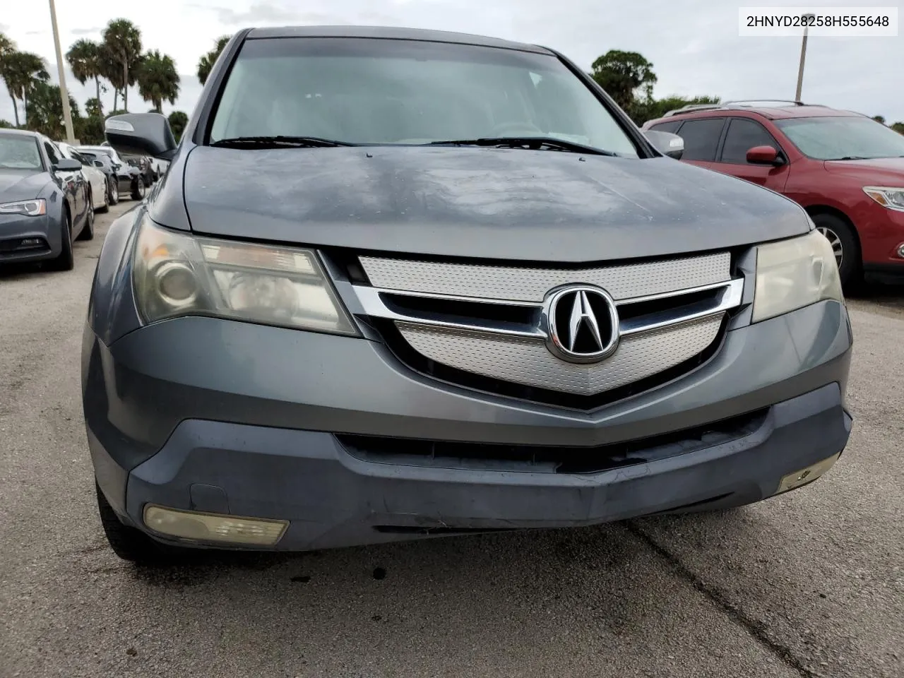 2008 Acura Mdx VIN: 2HNYD28258H555648 Lot: 74808184