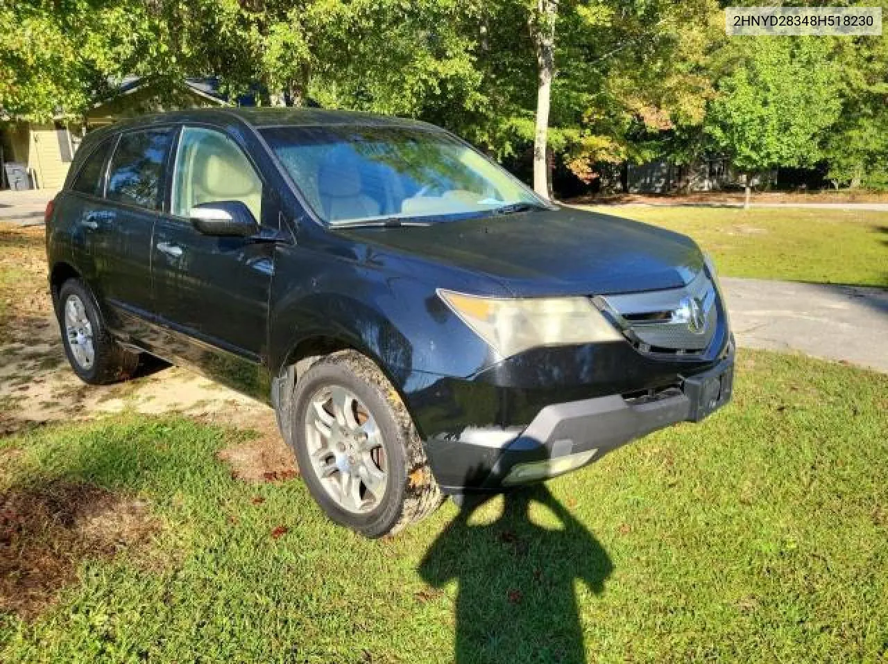 2008 Acura Mdx Technology VIN: 2HNYD28348H518230 Lot: 75193044