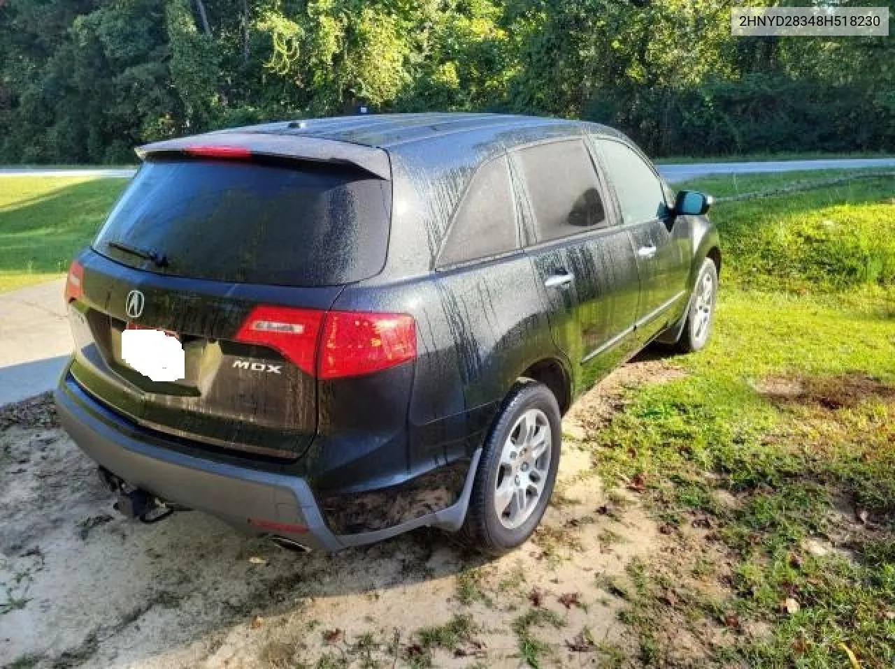 2008 Acura Mdx Technology VIN: 2HNYD28348H518230 Lot: 75193044