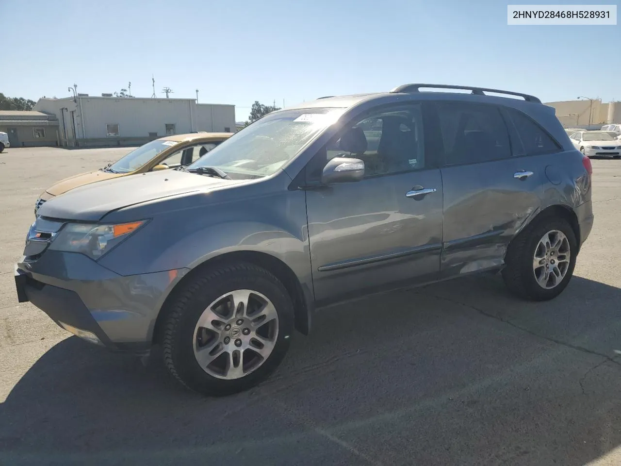 2008 Acura Mdx Technology VIN: 2HNYD28468H528931 Lot: 75359754