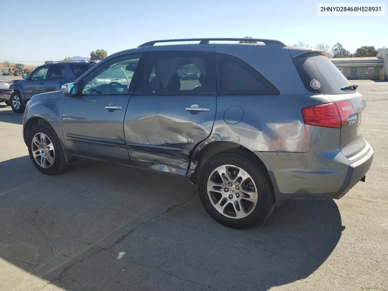 2008 Acura Mdx Technology VIN: 2HNYD28468H528931 Lot: 75359754