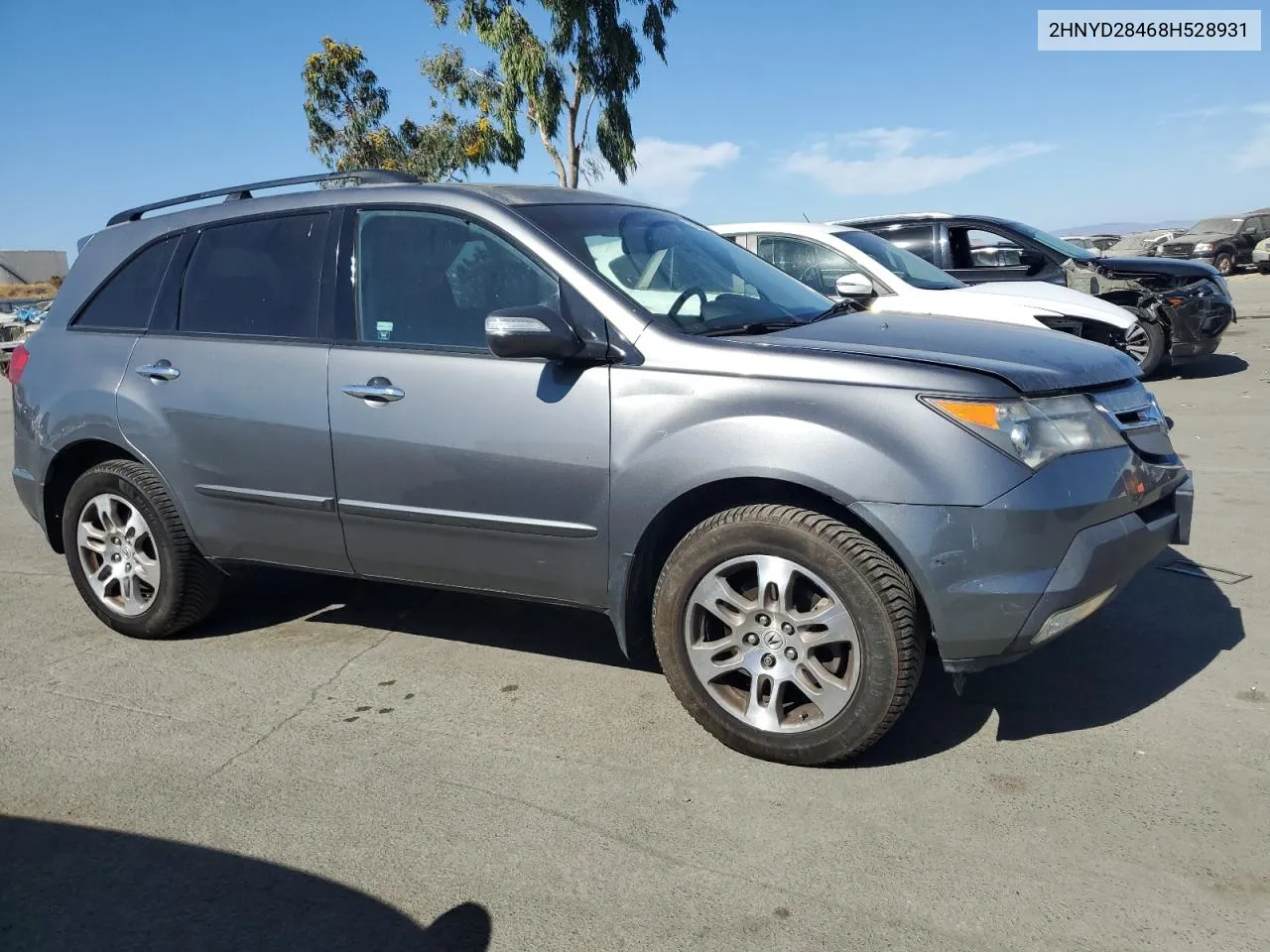 2008 Acura Mdx Technology VIN: 2HNYD28468H528931 Lot: 75359754