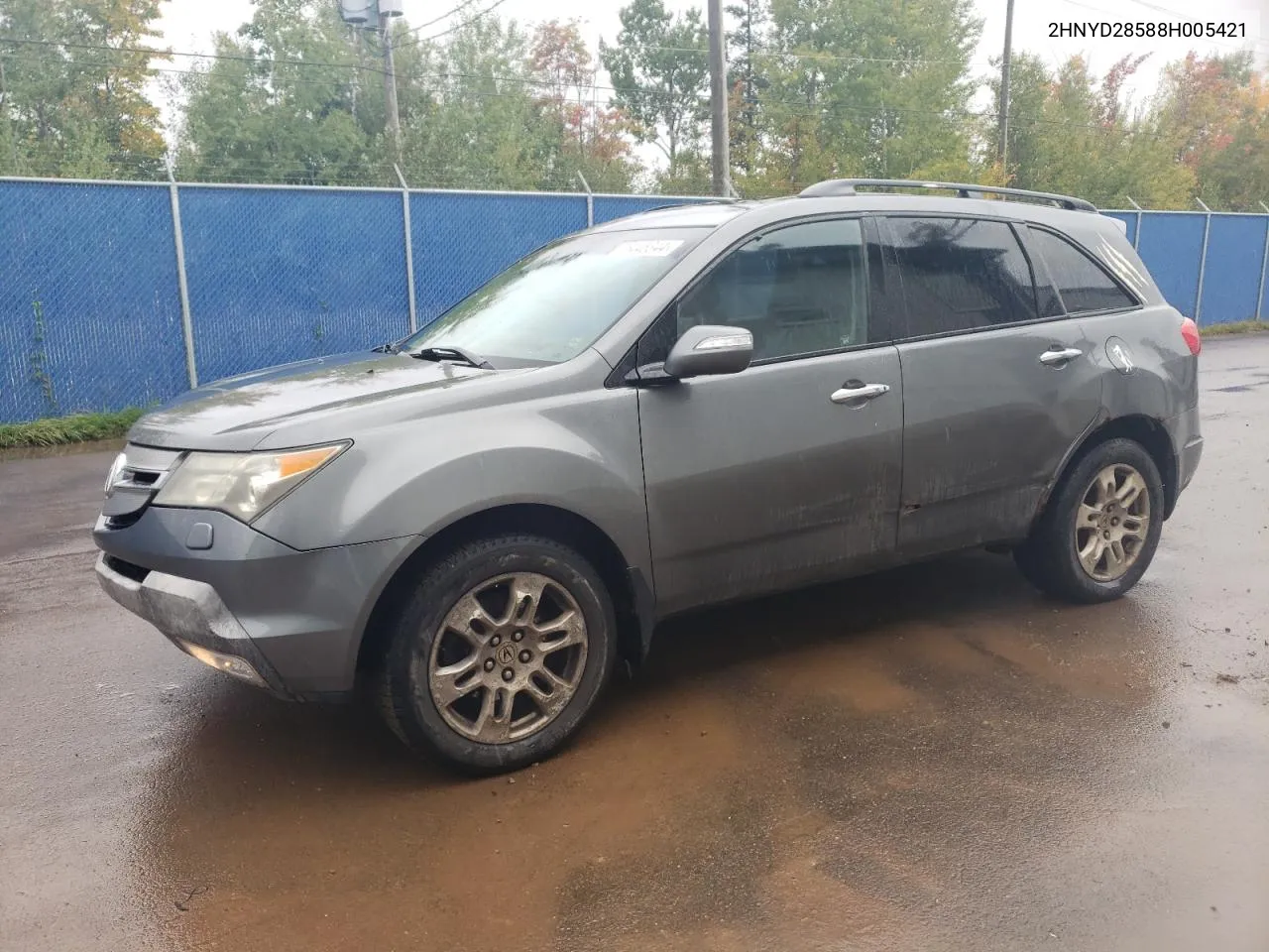 2008 Acura Mdx Sport VIN: 2HNYD28588H005421 Lot: 75445344