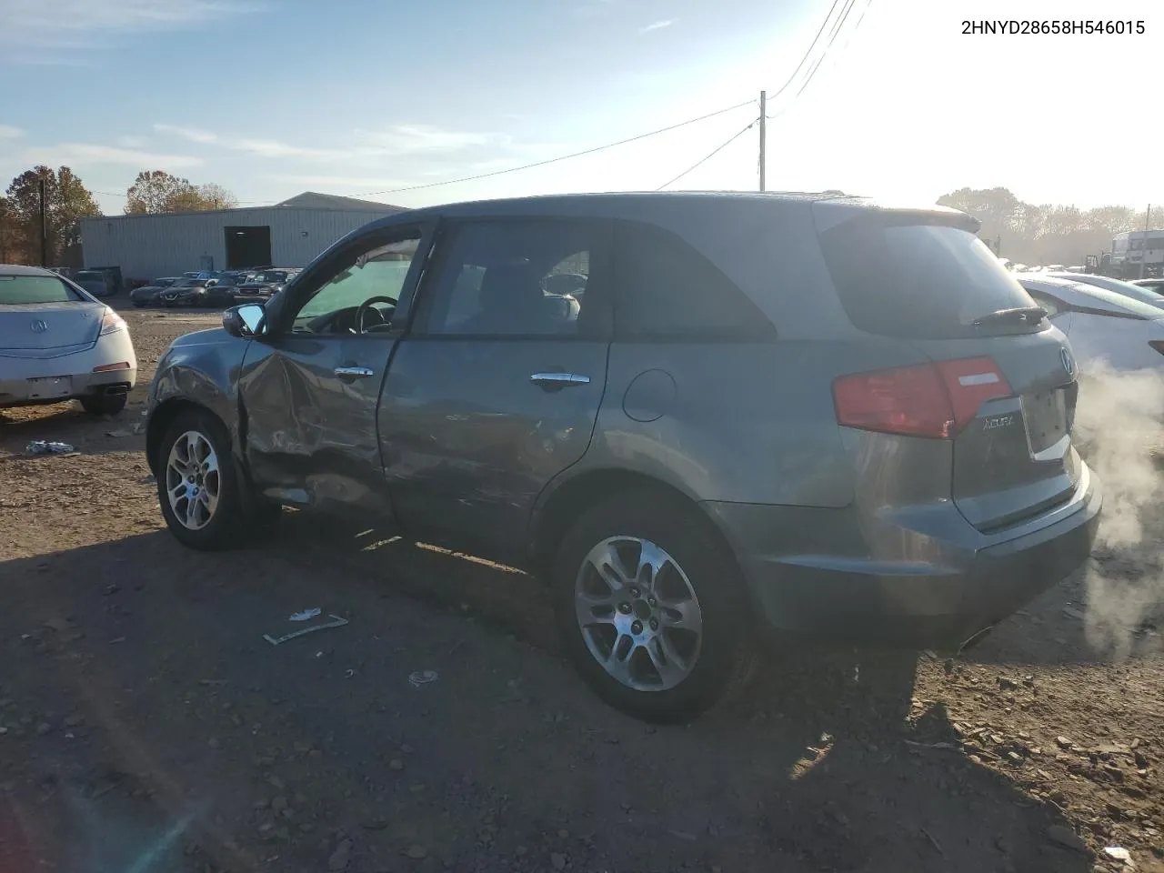 2008 Acura Mdx Technology VIN: 2HNYD28658H546015 Lot: 76318954