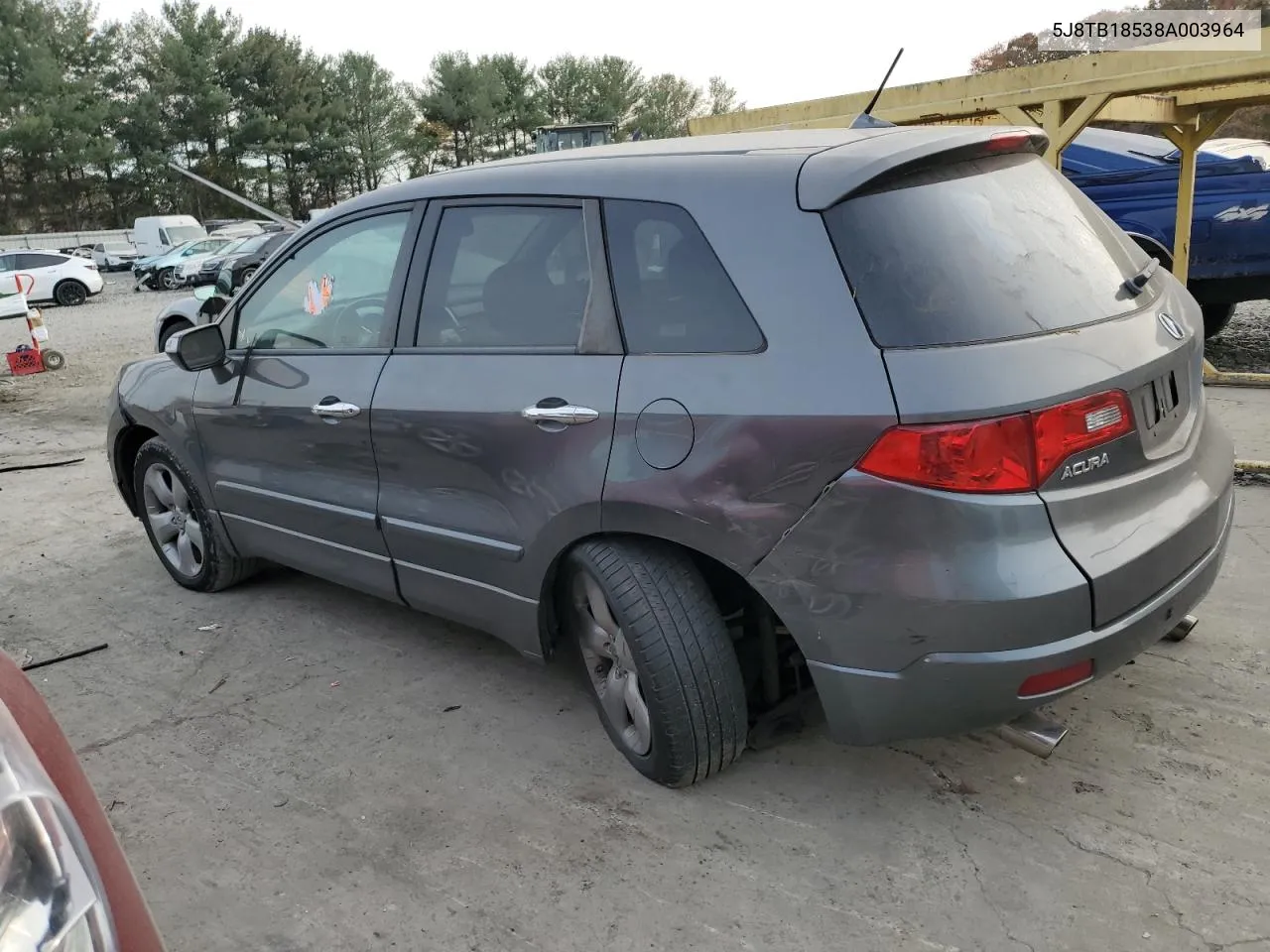 2008 Acura Rdx Technology VIN: 5J8TB18538A003964 Lot: 77677204