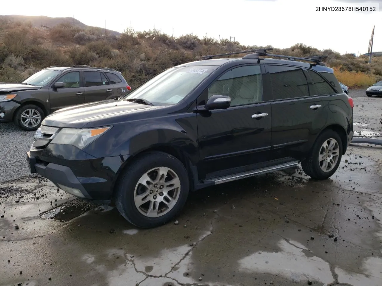 2008 Acura Mdx Technology VIN: 2HNYD28678H540152 Lot: 78191294