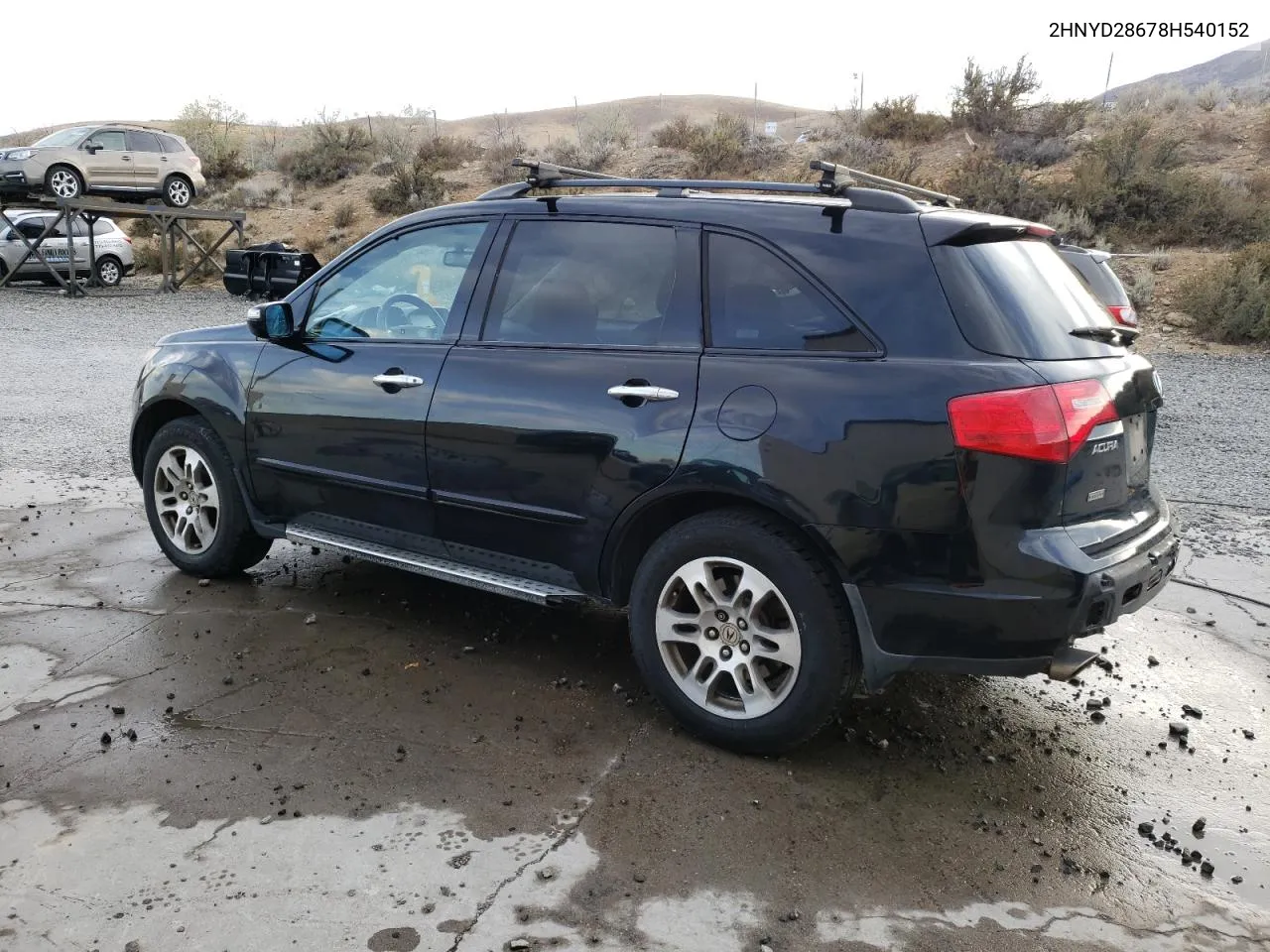 2008 Acura Mdx Technology VIN: 2HNYD28678H540152 Lot: 78191294