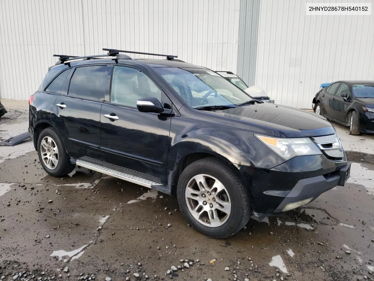 2008 Acura Mdx Technology VIN: 2HNYD28678H540152 Lot: 78191294