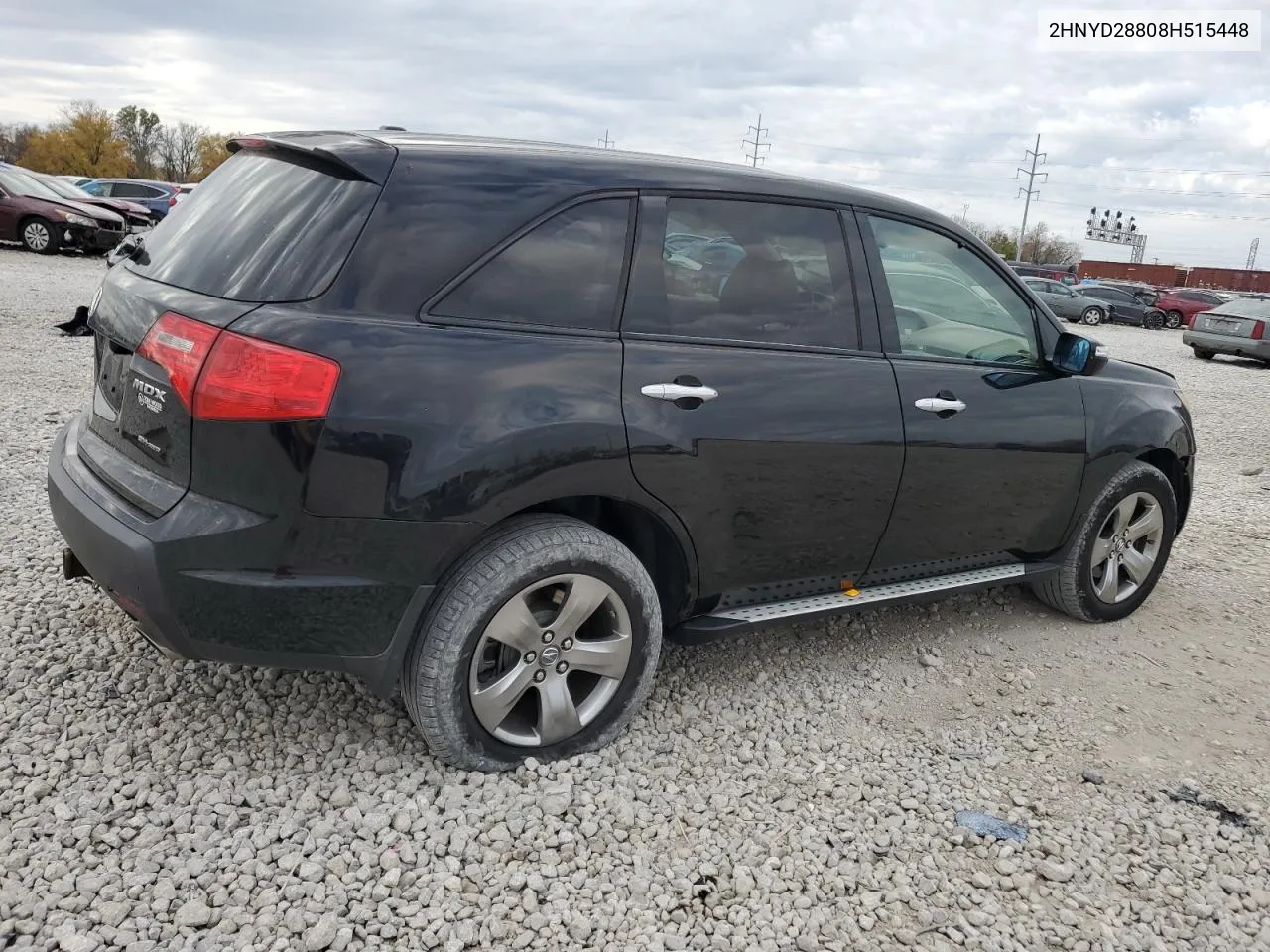 2008 Acura Mdx Sport VIN: 2HNYD28808H515448 Lot: 78899894