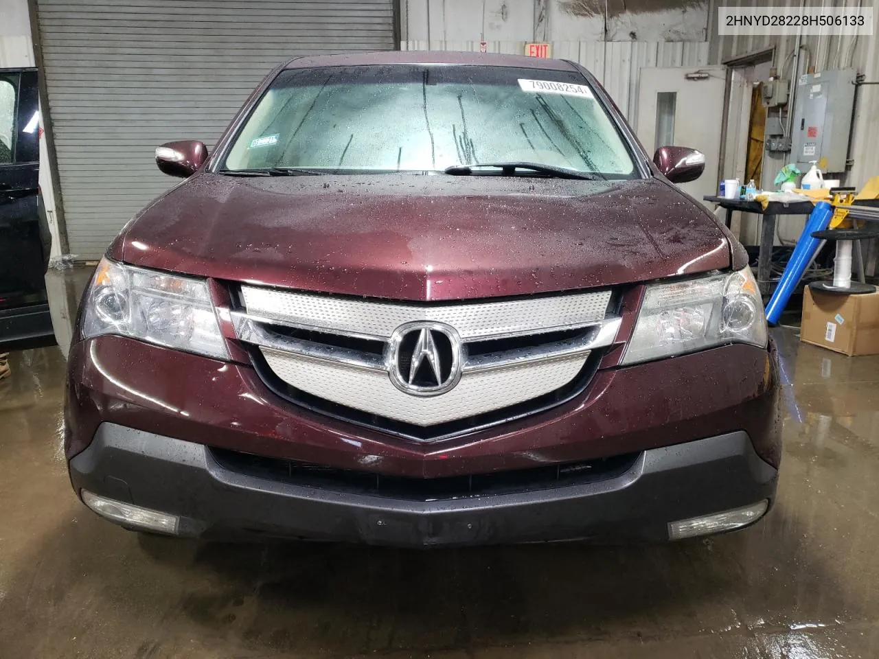 2008 Acura Mdx VIN: 2HNYD28228H506133 Lot: 79008254