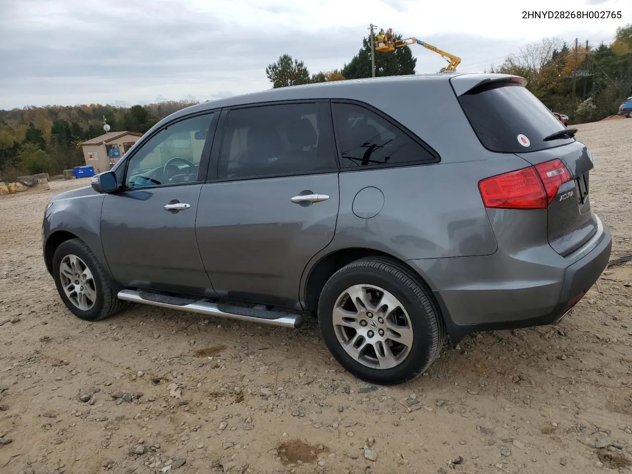 2008 Acura Mdx VIN: 2HNYD28268H002765 Lot: 79101964