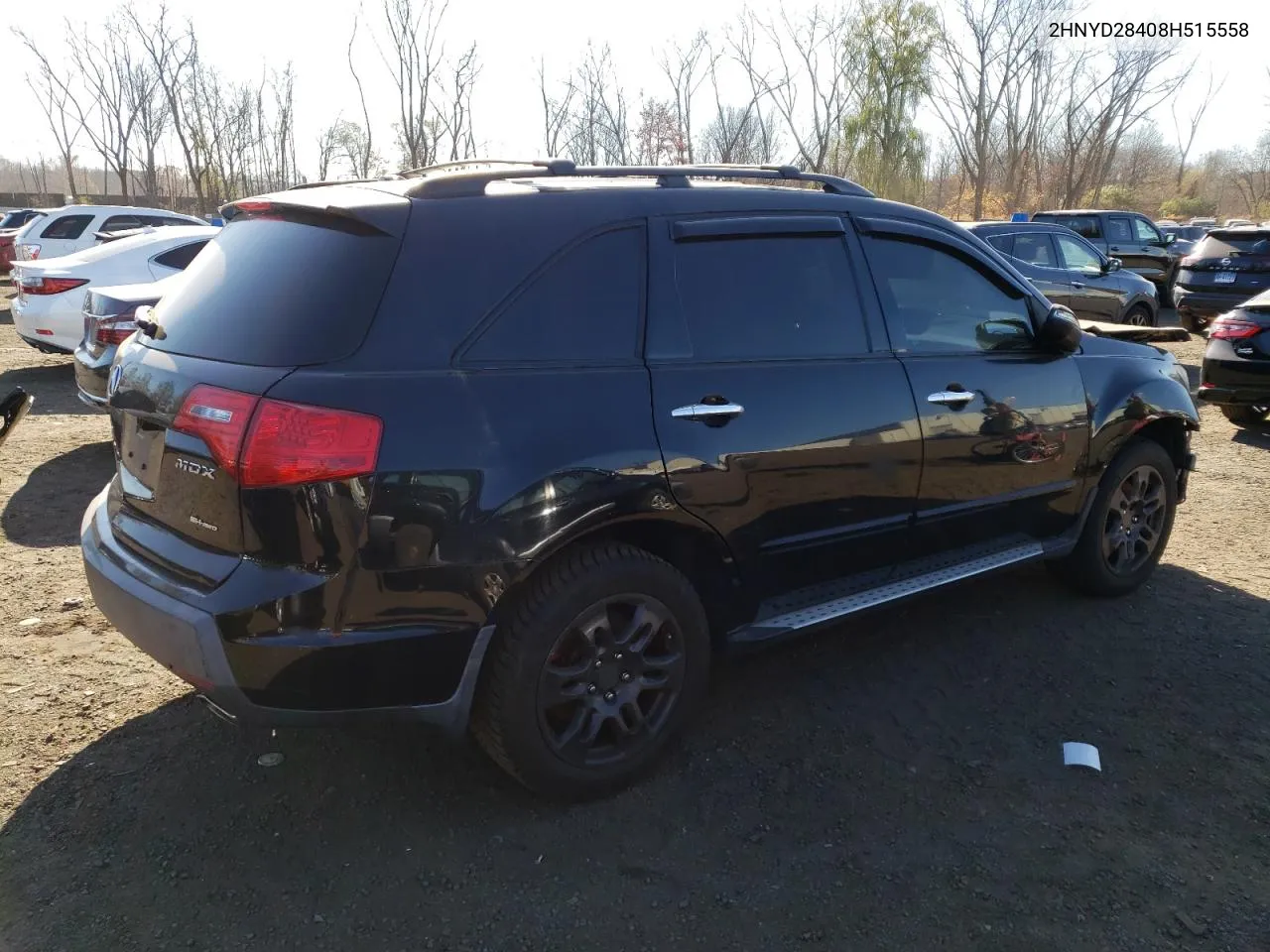 2008 Acura Mdx Technology VIN: 2HNYD28408H515558 Lot: 79257414