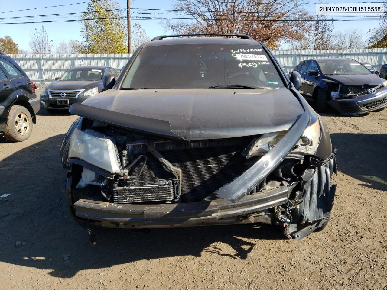 2008 Acura Mdx Technology VIN: 2HNYD28408H515558 Lot: 79257414