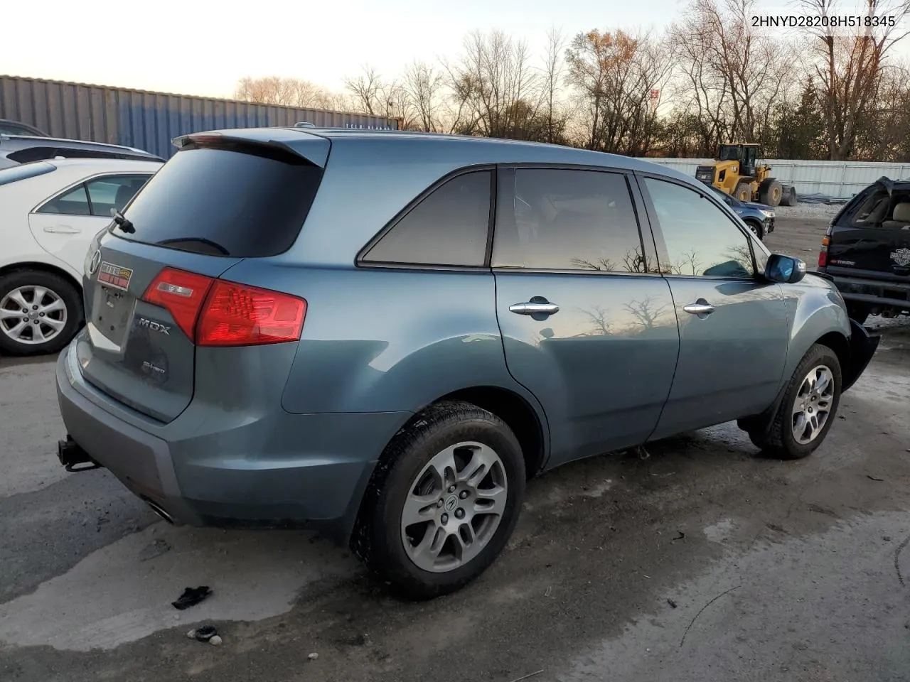 2008 Acura Mdx VIN: 2HNYD28208H518345 Lot: 79667554