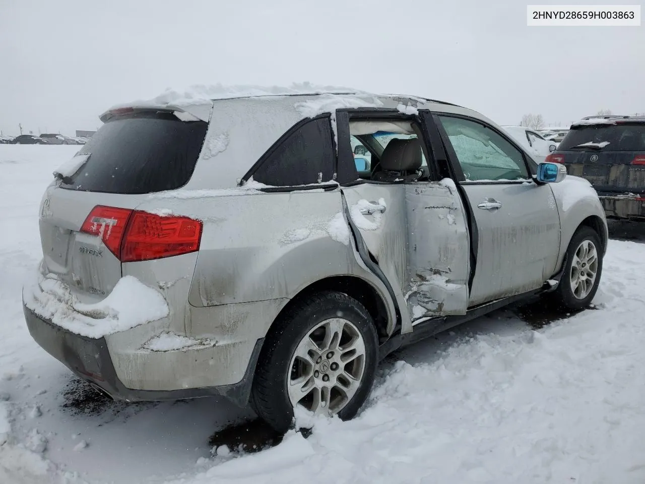 2009 Acura Mdx Technology VIN: 2HNYD28659H003863 Lot: 47594164