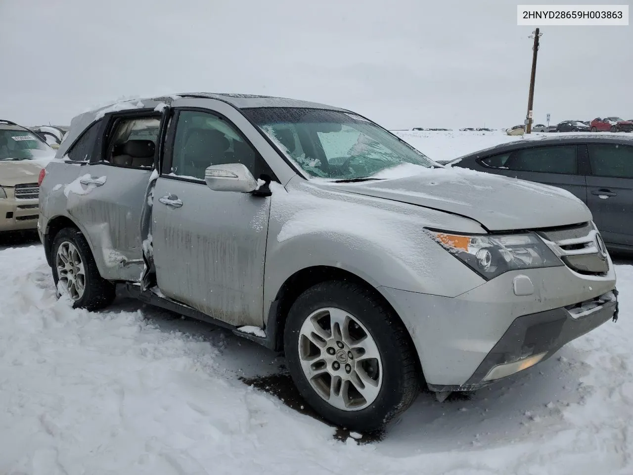 2009 Acura Mdx Technology VIN: 2HNYD28659H003863 Lot: 47594164