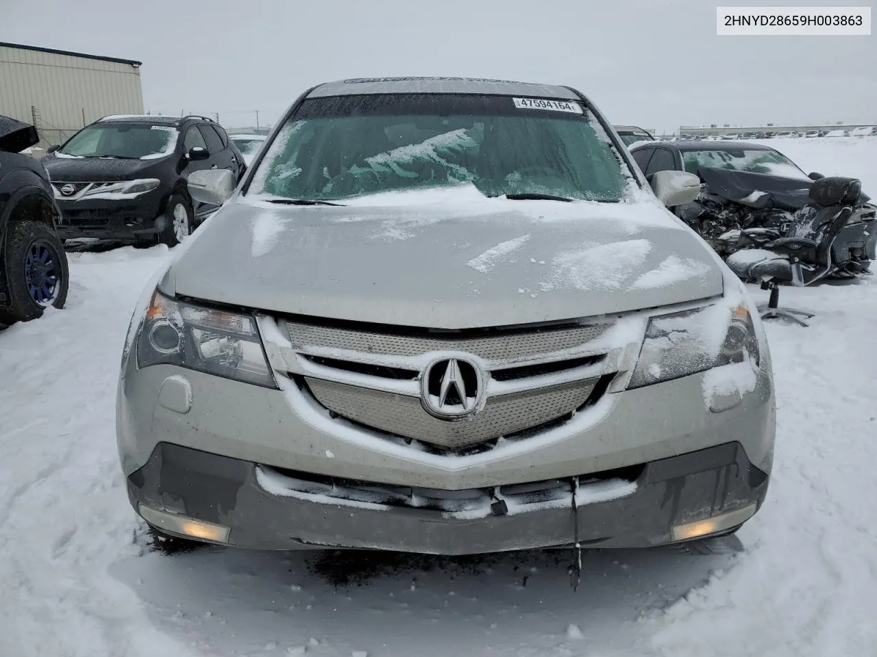 2009 Acura Mdx Technology VIN: 2HNYD28659H003863 Lot: 47594164