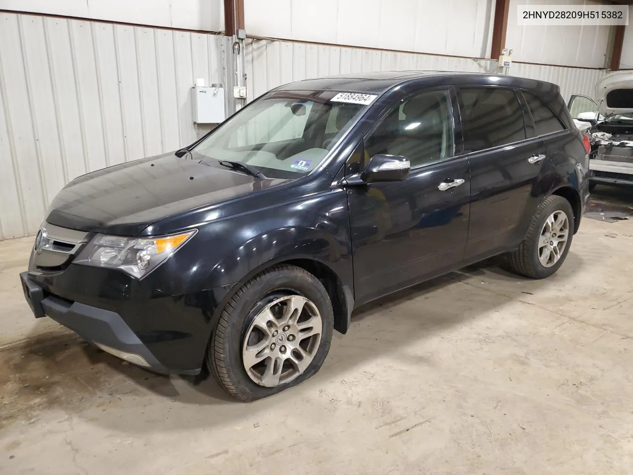 2009 Acura Mdx VIN: 2HNYD28209H515382 Lot: 51884964