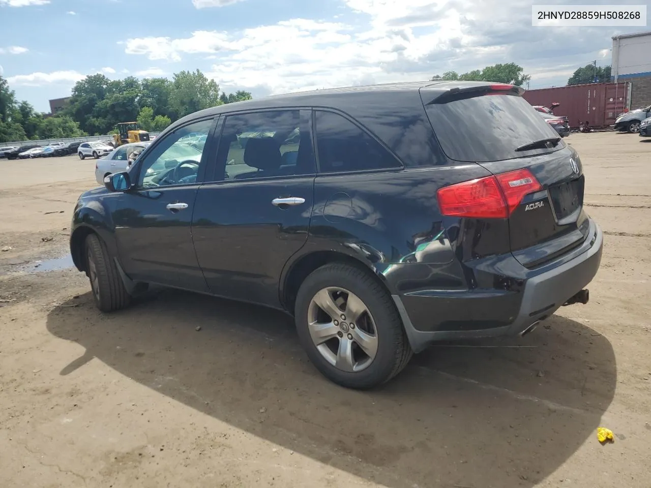 2009 Acura Mdx Sport VIN: 2HNYD28859H508268 Lot: 58069374