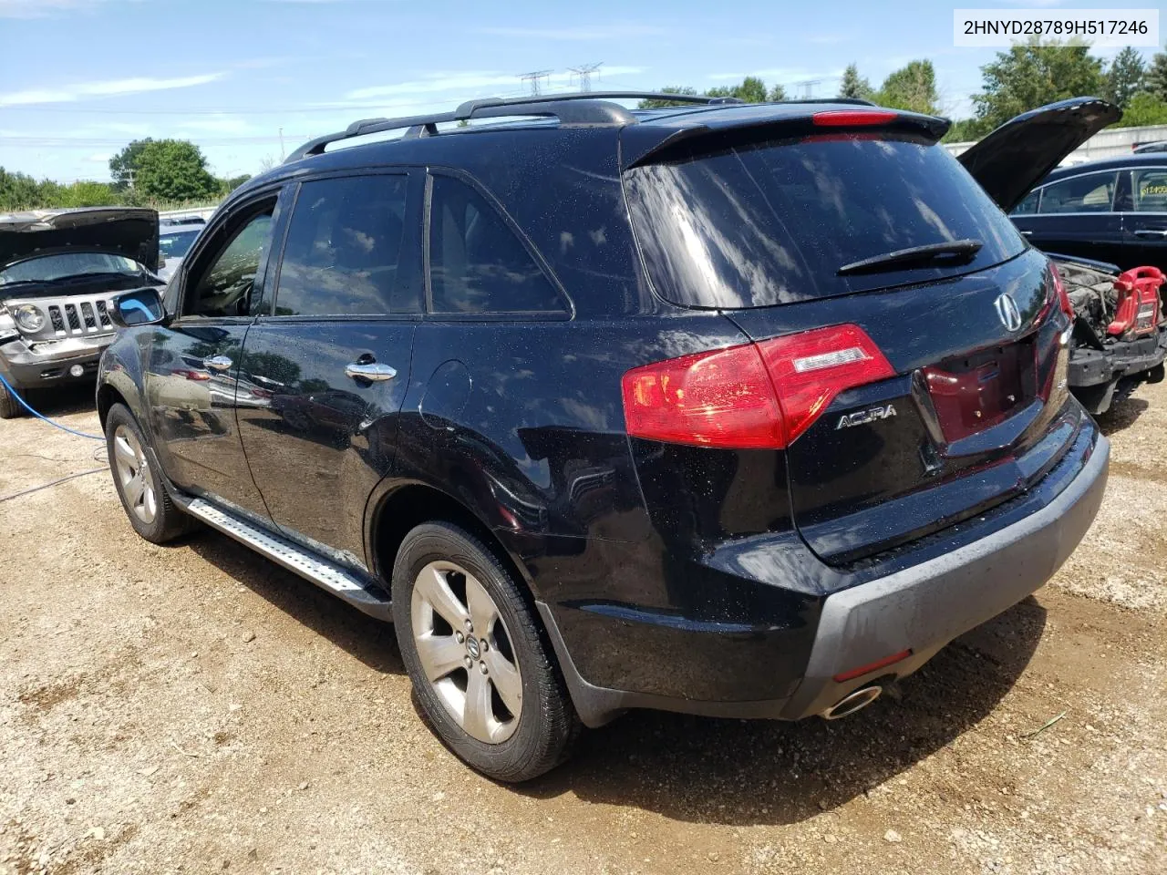 2009 Acura Mdx Sport VIN: 2HNYD28789H517246 Lot: 61708274