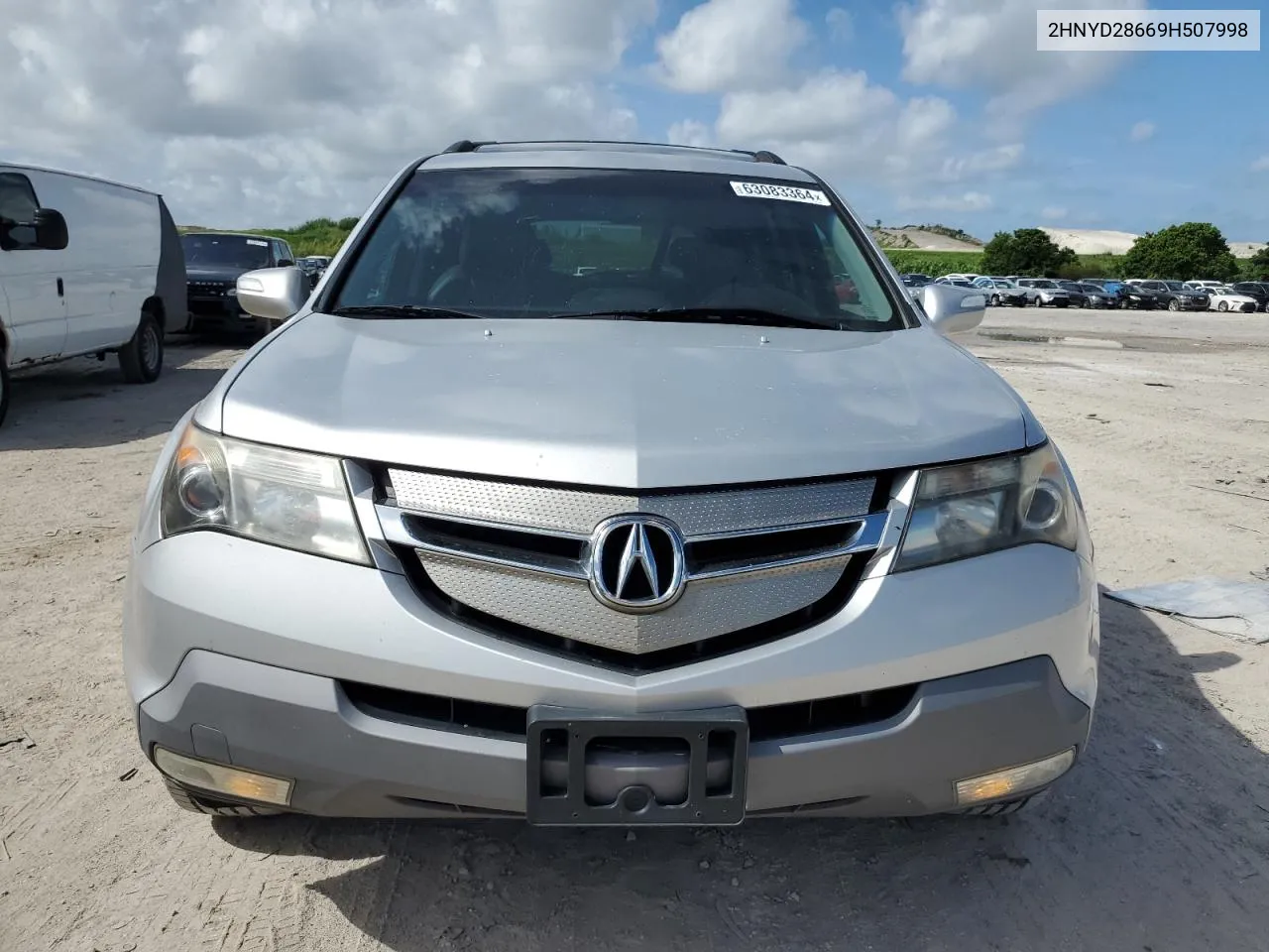 2009 Acura Mdx Technology VIN: 2HNYD28669H507998 Lot: 63083364