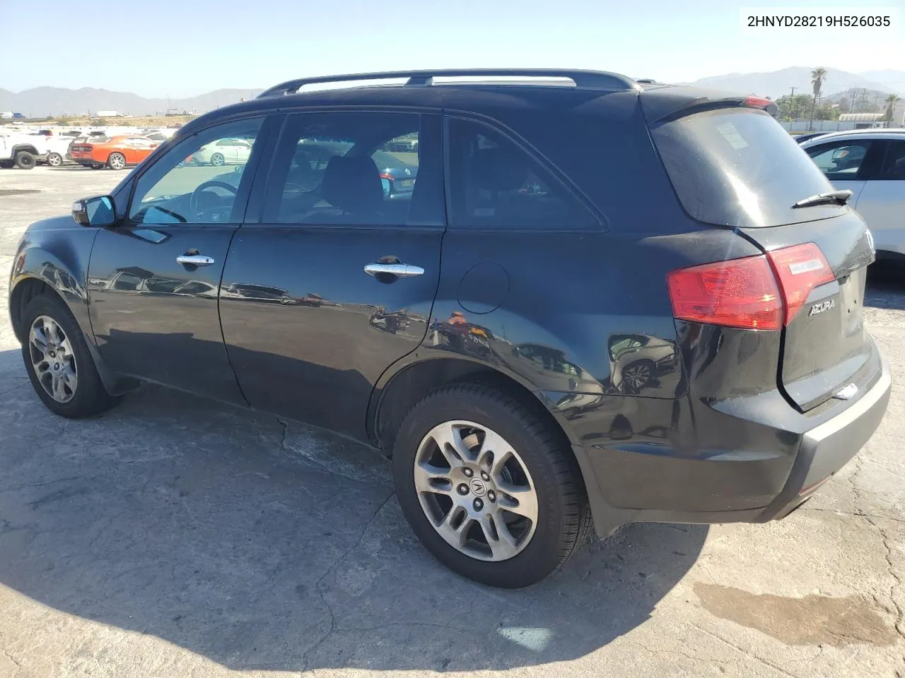 2009 Acura Mdx VIN: 2HNYD28219H526035 Lot: 67161974