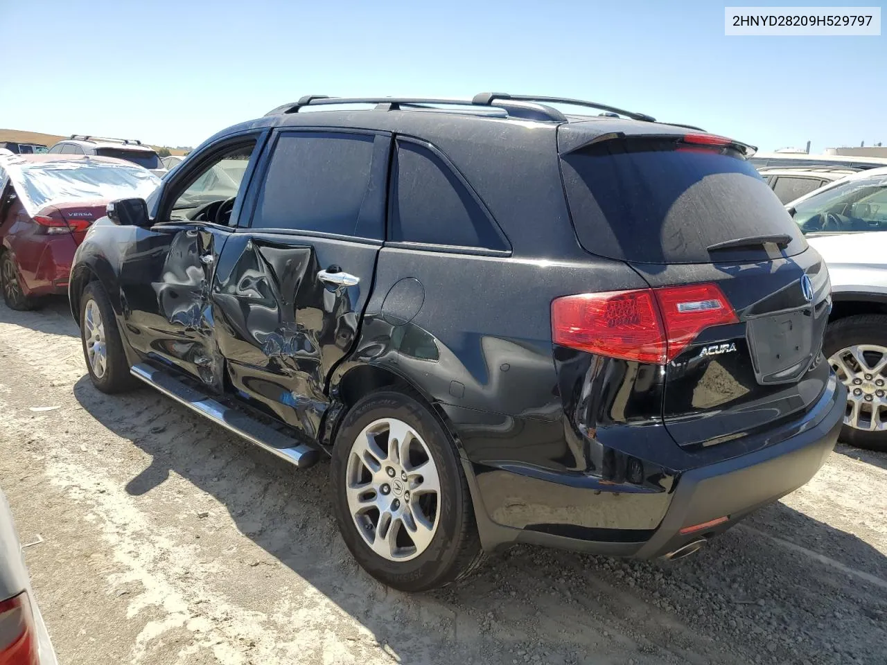 2009 Acura Mdx VIN: 2HNYD28209H529797 Lot: 68884314