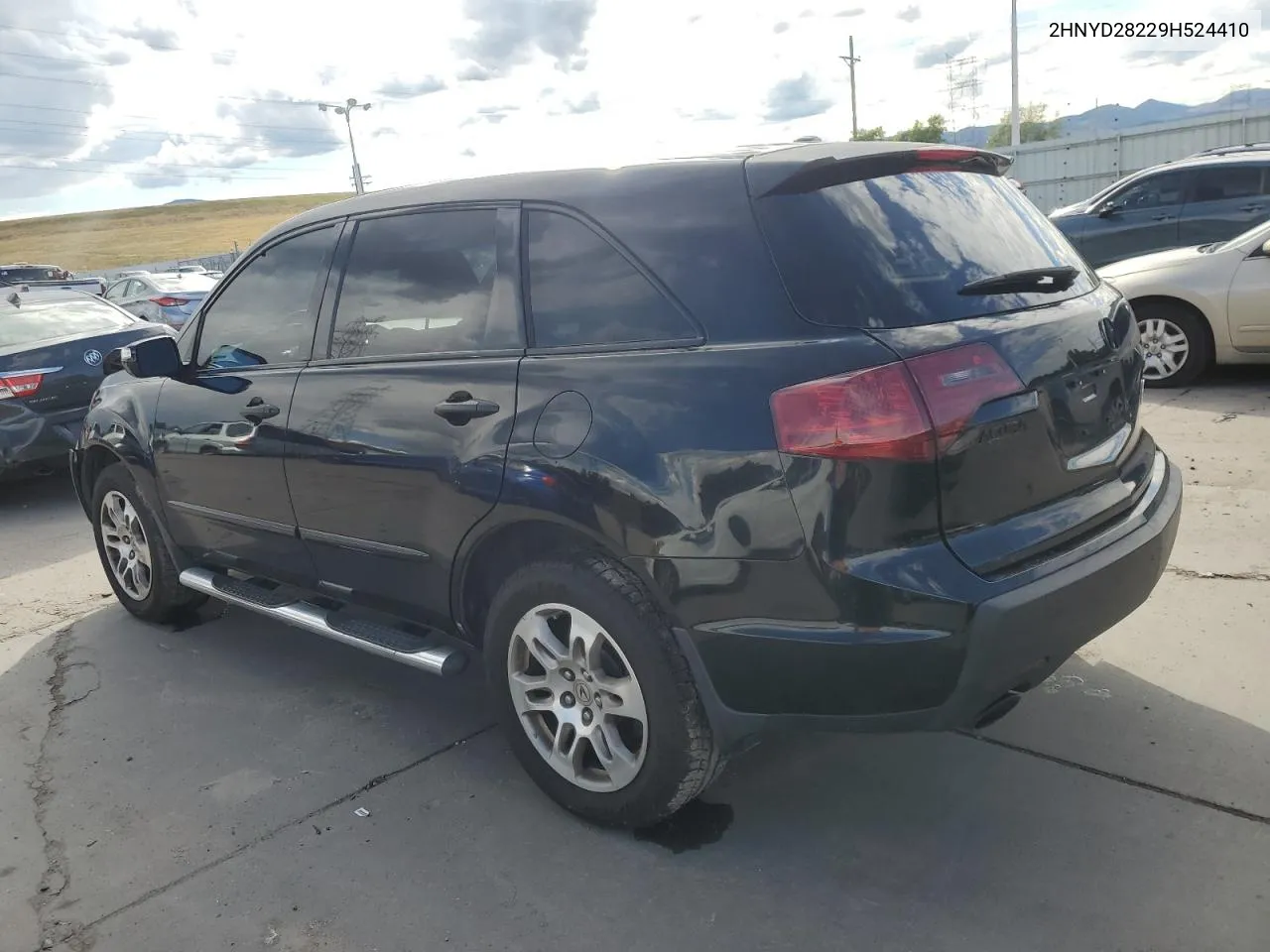 2009 Acura Mdx VIN: 2HNYD28229H524410 Lot: 69078514