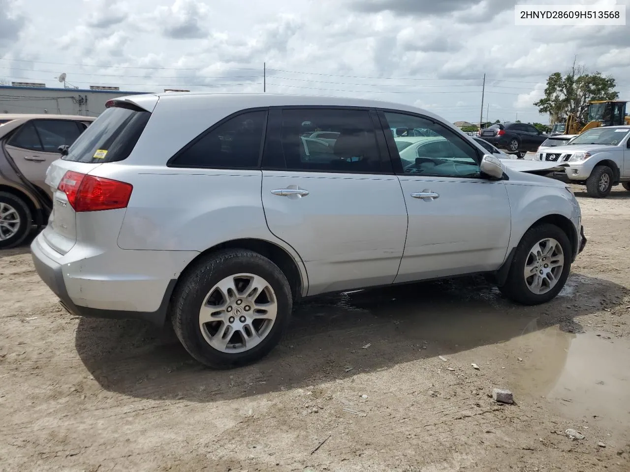 2009 Acura Mdx Technology VIN: 2HNYD28609H513568 Lot: 70529554