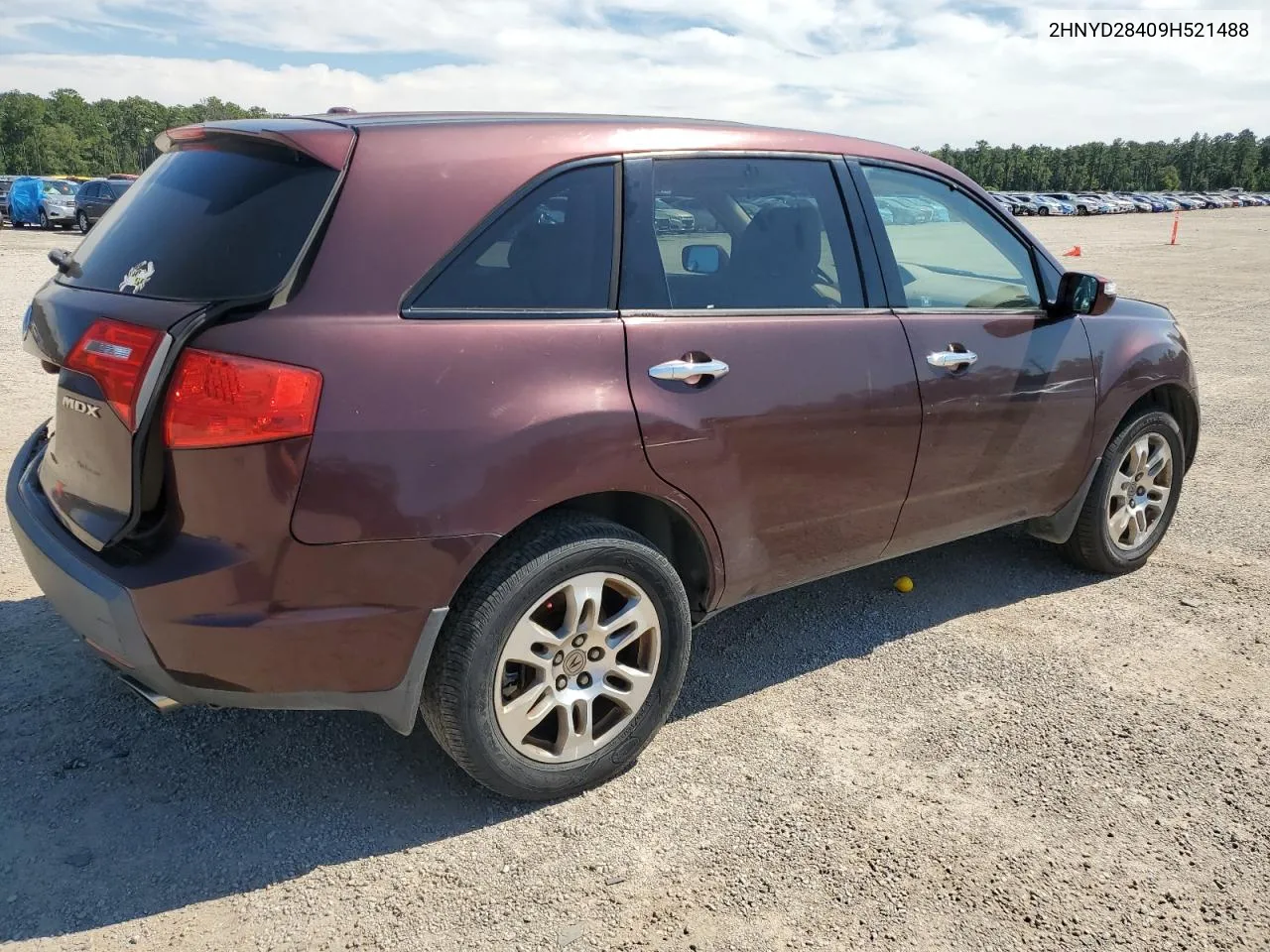 2HNYD28409H521488 2009 Acura Mdx Technology