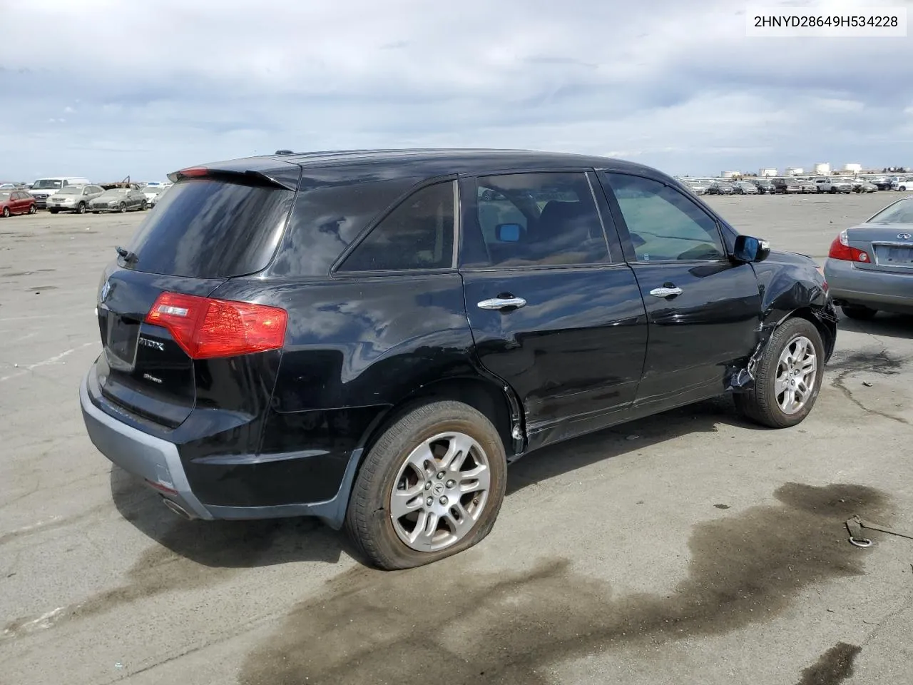 2009 Acura Mdx Technology VIN: 2HNYD28649H534228 Lot: 71184084