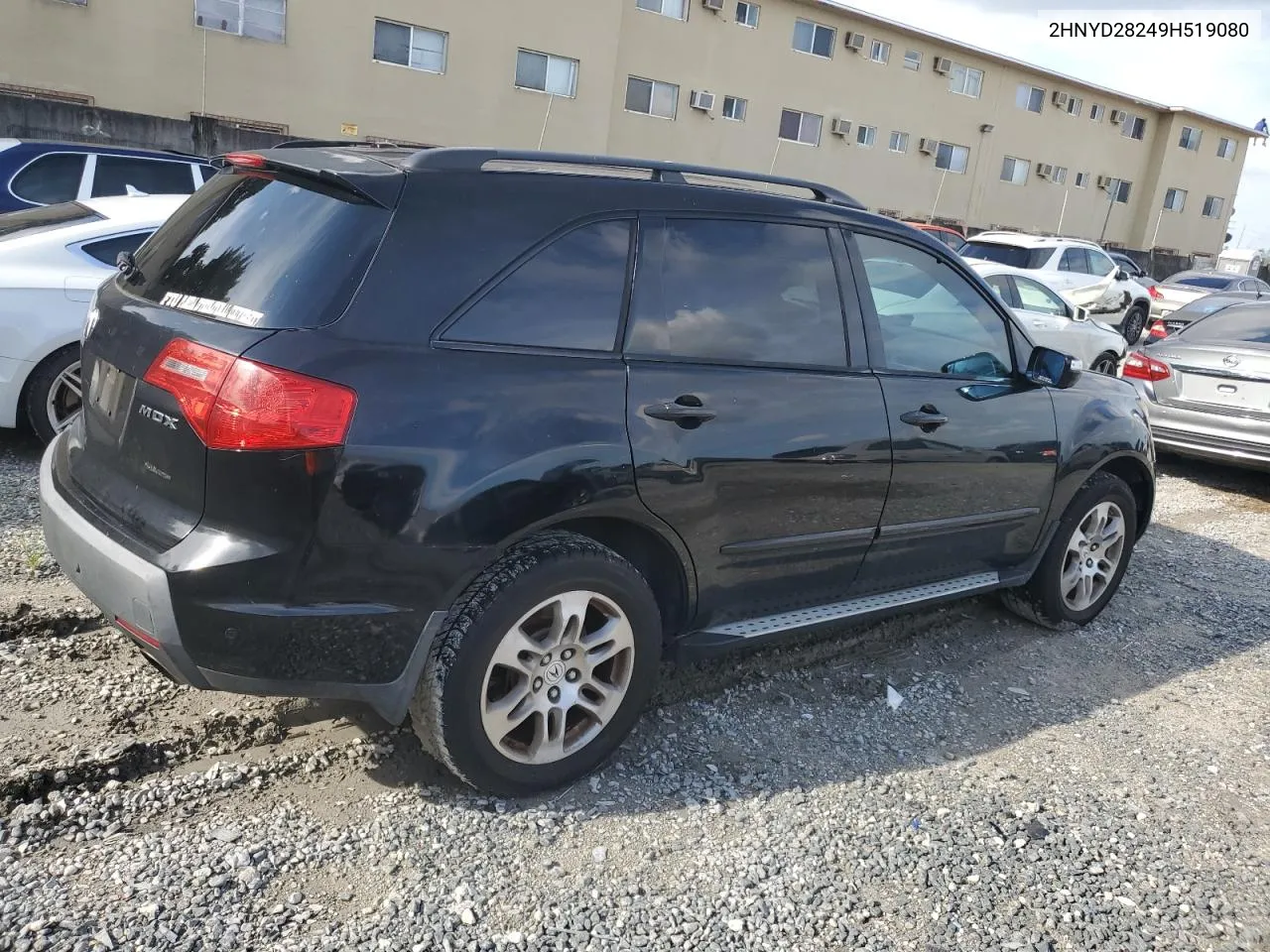 2009 Acura Mdx VIN: 2HNYD28249H519080 Lot: 71844964