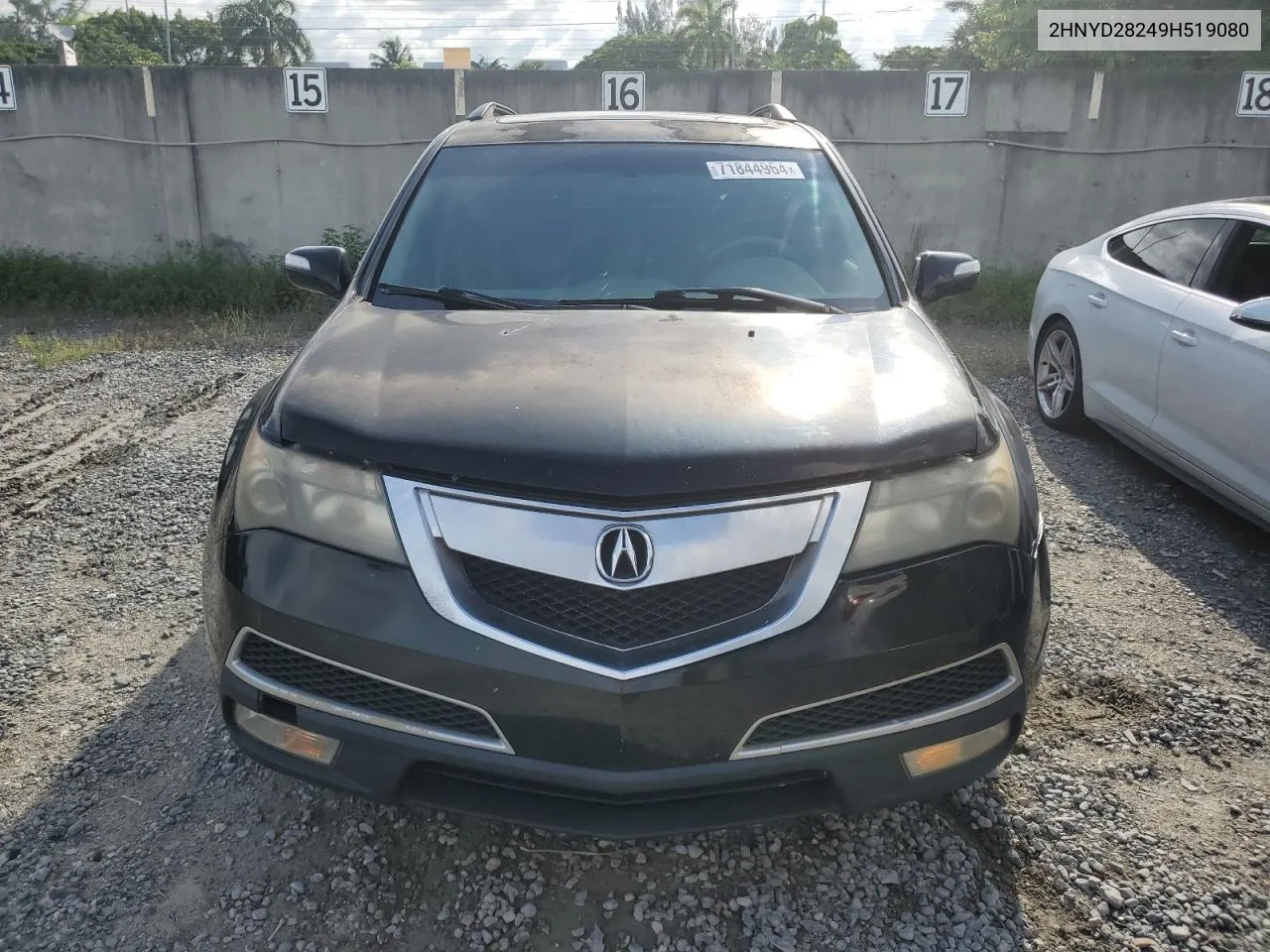 2009 Acura Mdx VIN: 2HNYD28249H519080 Lot: 71844964