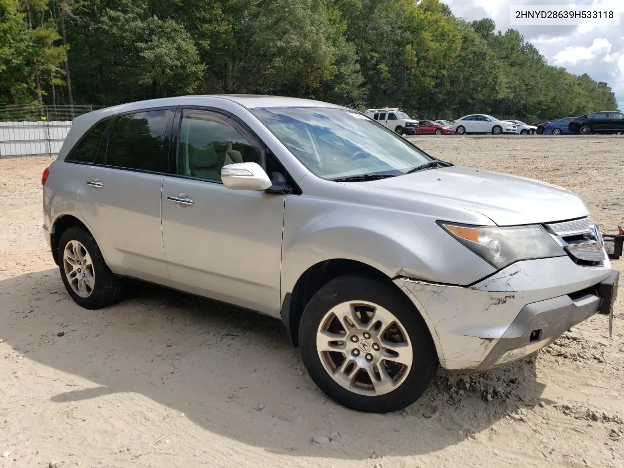 2HNYD28639H533118 2009 Acura Mdx Technology