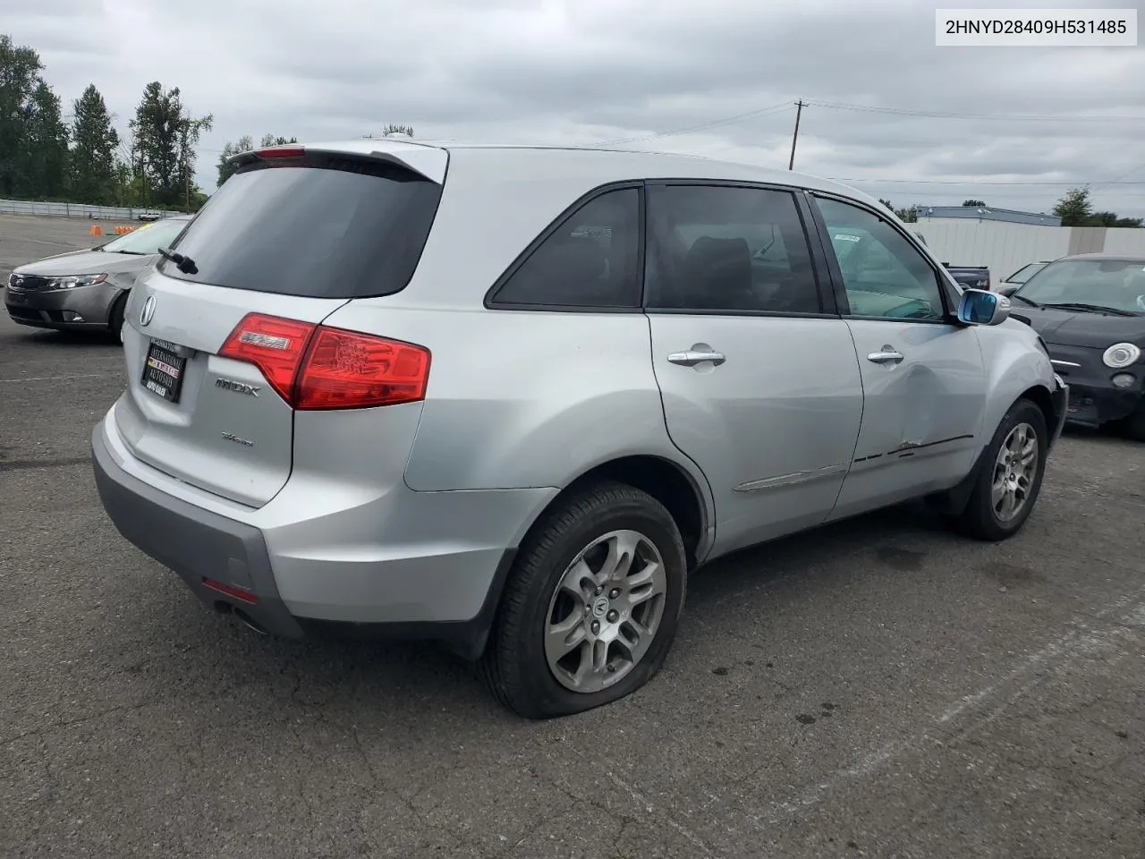 2009 Acura Mdx Technology VIN: 2HNYD28409H531485 Lot: 72076064