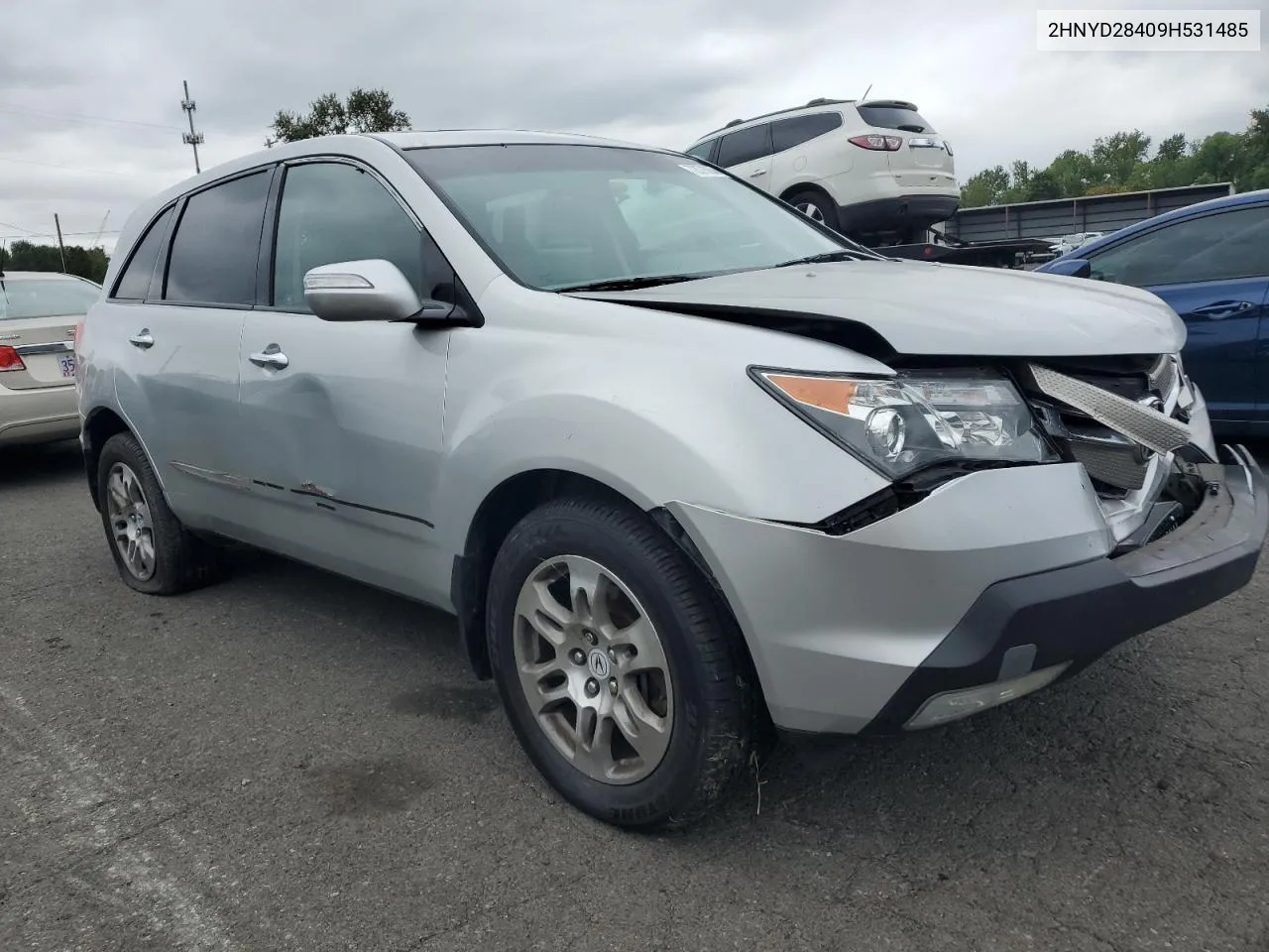 2009 Acura Mdx Technology VIN: 2HNYD28409H531485 Lot: 72076064