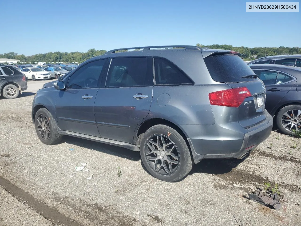 2009 Acura Mdx Technology VIN: 2HNYD28629H500434 Lot: 72350764