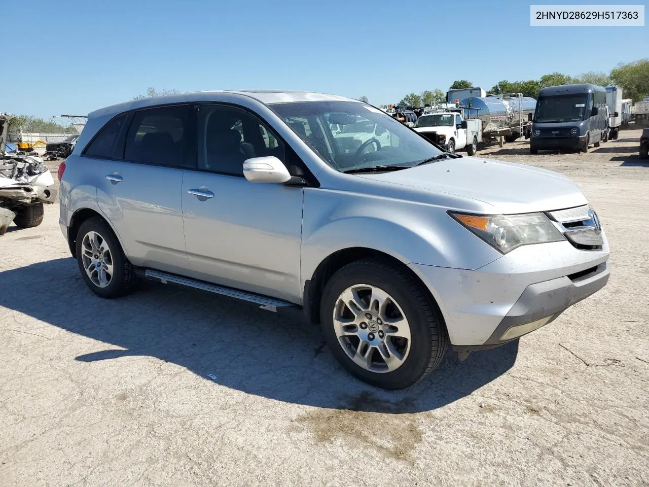 2009 Acura Mdx Technology VIN: 2HNYD28629H517363 Lot: 73164264