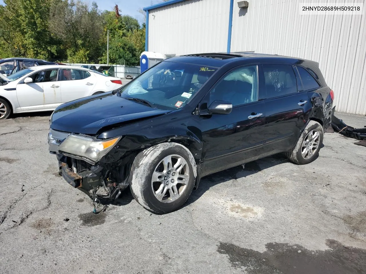 2009 Acura Mdx Technology VIN: 2HNYD28689H509218 Lot: 73175314