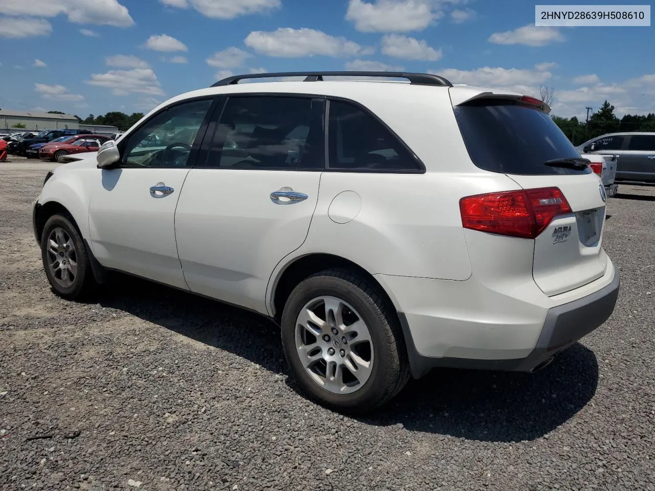 2009 Acura Mdx Technology VIN: 2HNYD28639H508610 Lot: 73715714