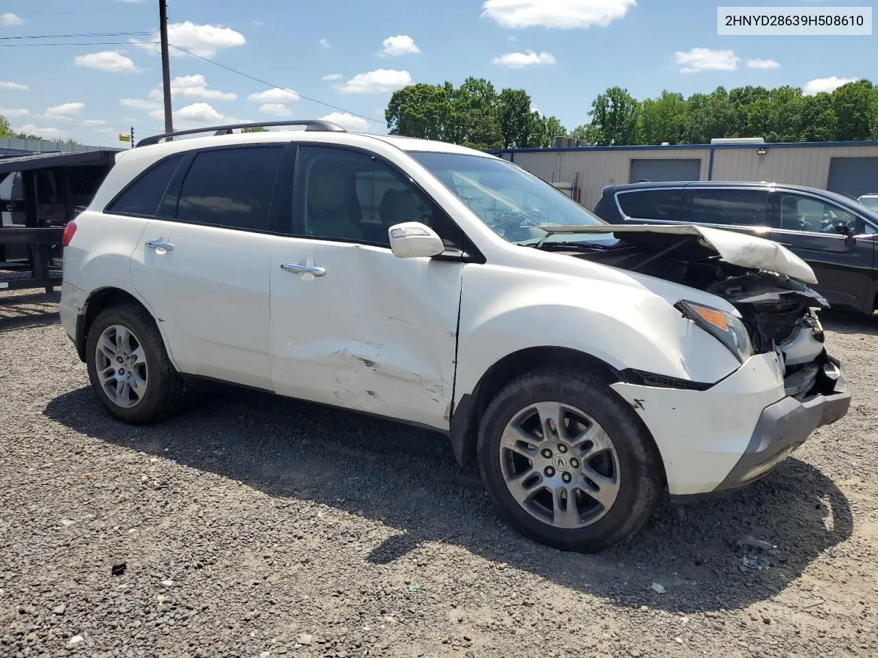 2009 Acura Mdx Technology VIN: 2HNYD28639H508610 Lot: 73715714