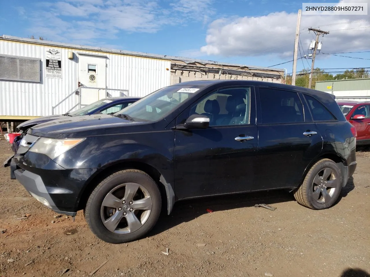 2009 Acura Mdx Sport VIN: 2HNYD28809H507271 Lot: 73845224