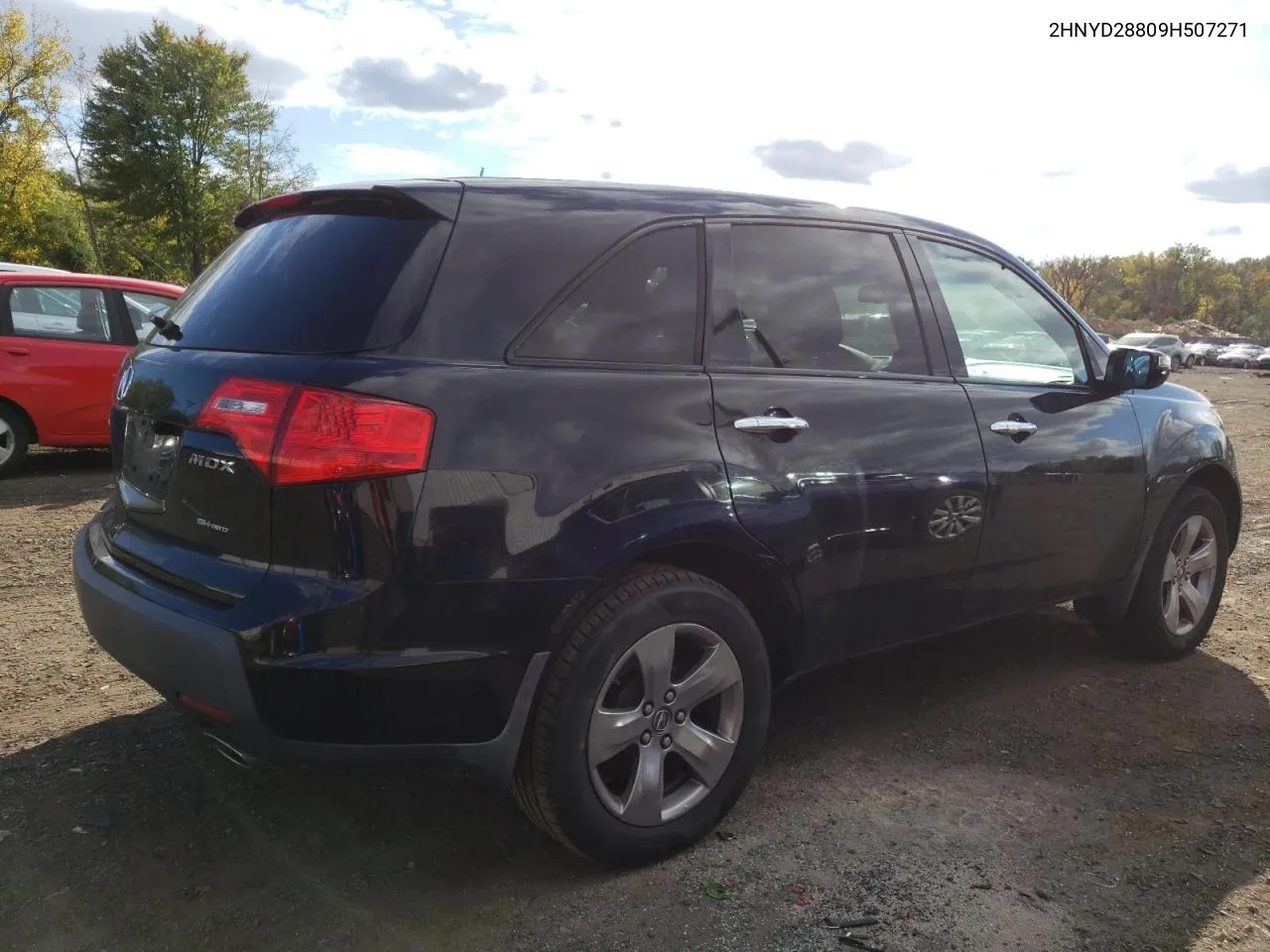 2009 Acura Mdx Sport VIN: 2HNYD28809H507271 Lot: 73845224