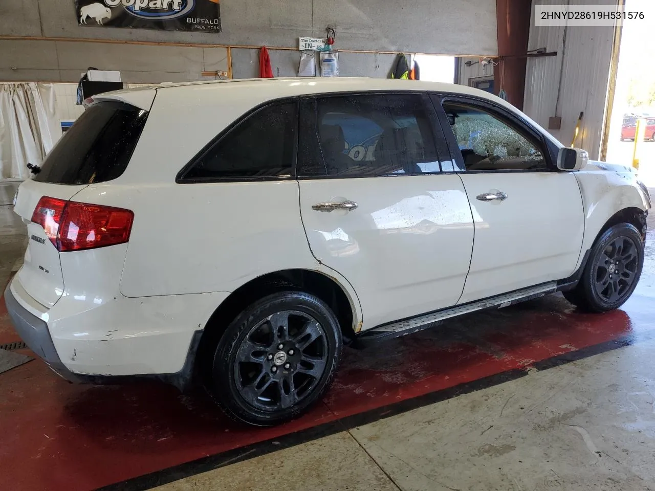 2009 Acura Mdx Technology VIN: 2HNYD28619H531576 Lot: 74259174