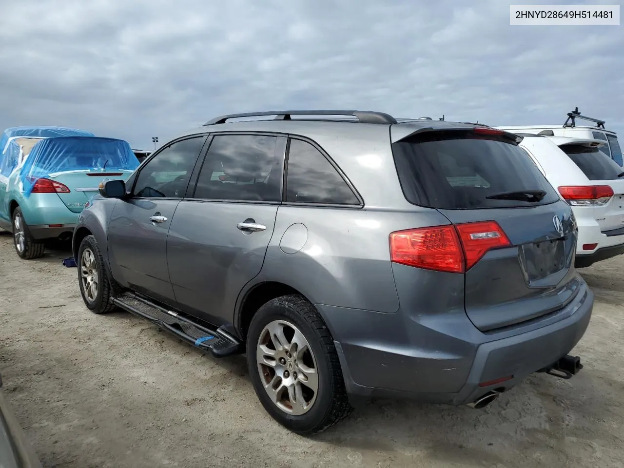 2009 Acura Mdx Technology VIN: 2HNYD28649H514481 Lot: 76043024