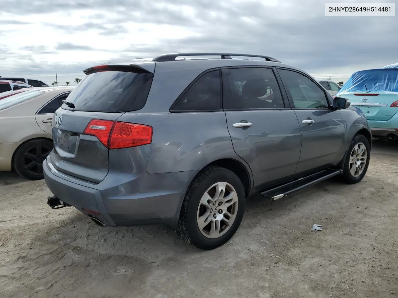 2009 Acura Mdx Technology VIN: 2HNYD28649H514481 Lot: 76043024